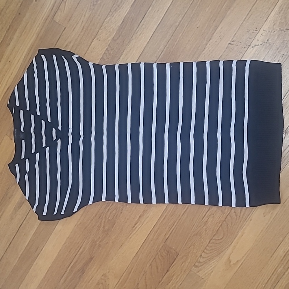 Calvin Klein Jean's, Medium, Black and White Sweater Dress